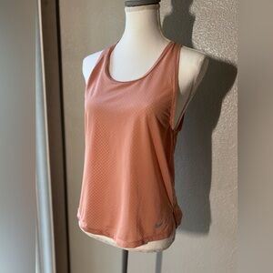 Nike Tank Top peach/tan Sleeveless size Small